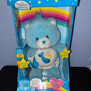 Vintage Care Bears Baby Tugs Interactive plush